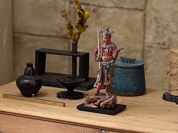 Amazon｜イスムTanaCOCORO[掌] 制多伽童子＿仏像 フィギュア 国宝 イS