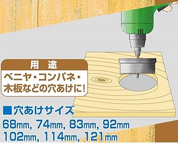 Amazon.co.jp: イチネンアクセス RELIEF(リリーフ) 木工ドリル 木工用