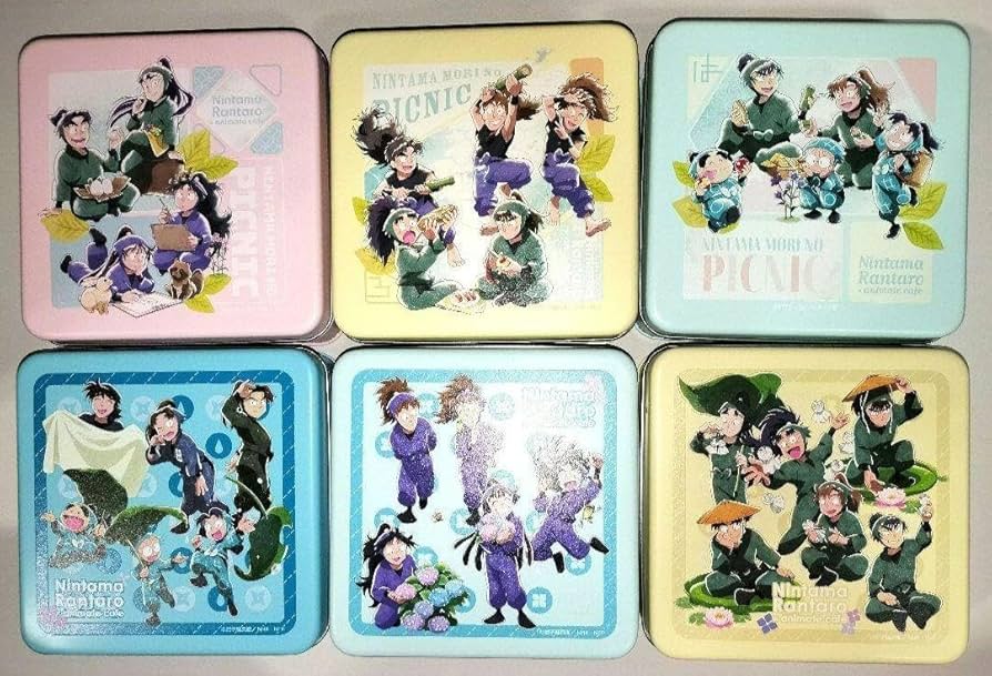 Amazon.co.jp: 忍たま乱太郎 缶ケース セット アニメイトカフェ 梅雨の