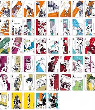 Amazon.co.jp: ハイキュー トランプ ポーカー 56枚 カードゲーム 原画