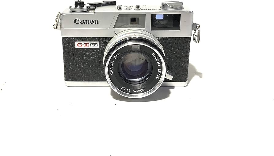 Amazon.com : Canon Canonet QL17 GIII 35MM Rangefinder Film camera