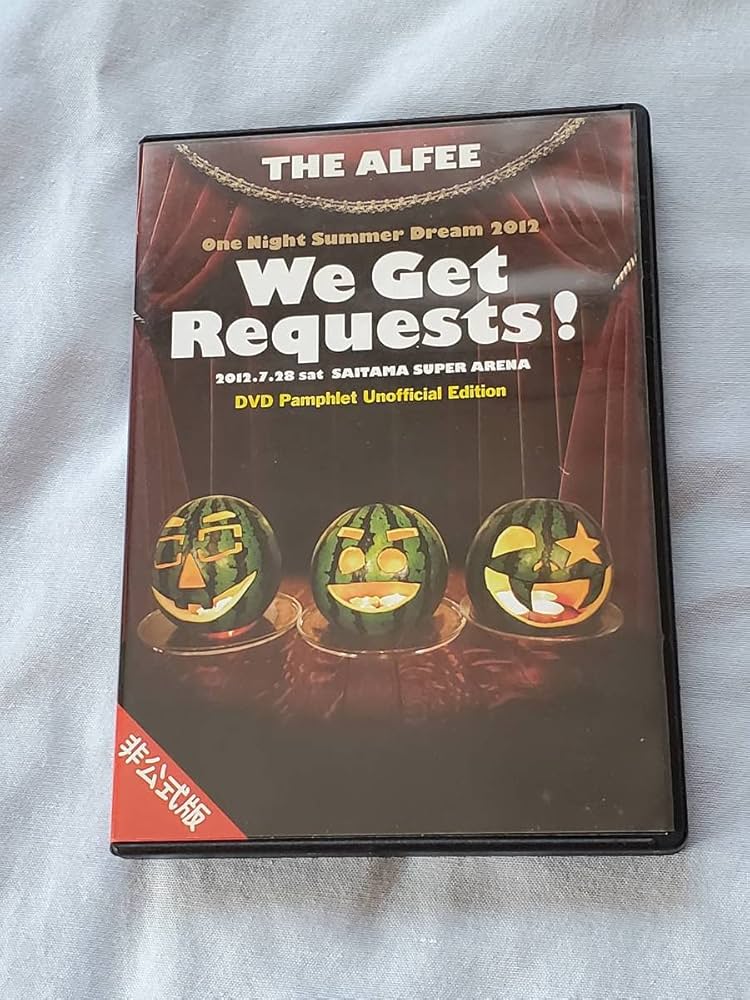 ミュージック THE ALFEE We Get Requests! DVD THE ALFEE WE GET