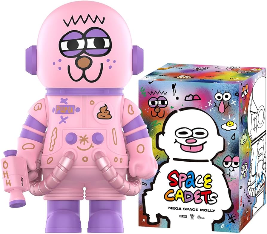 Amazon | POP MART MEGA SPACE MOLLY 400% JON BURGERMAN SPACE CADETS