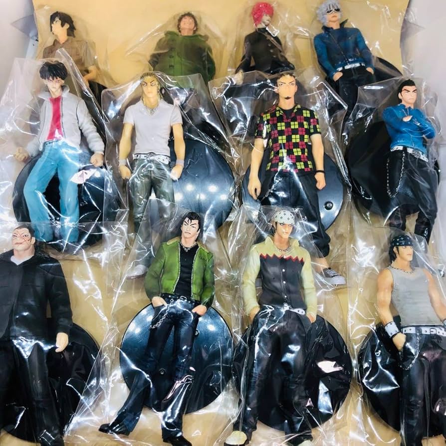 Amazon.co.jp: クローズワースト フィギュア 12個セット J : おもちゃ