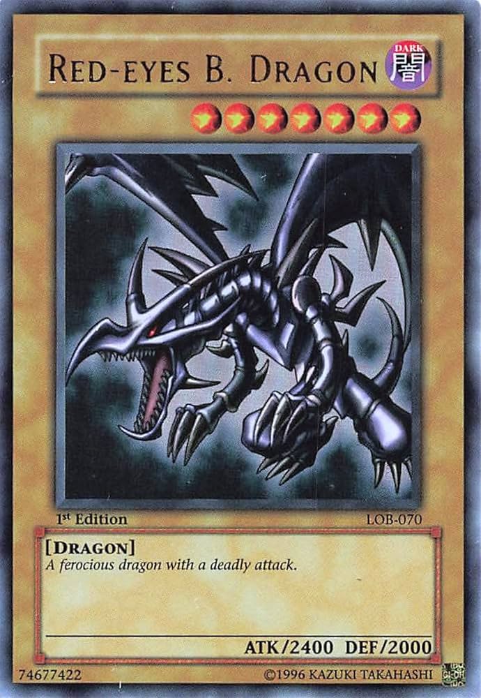 遊戯王 真紅眼の黒竜 アジア 旧アジア LOB 1st ウルトラ PSA10 【公式