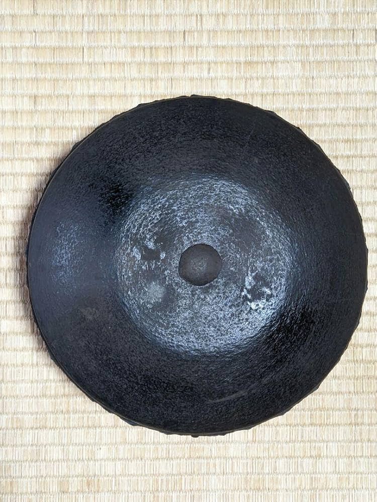 Amazon｜茶釜 浪速の釜師 橋本辰敏作 鷺地紋 阿弥陀釜 共箱共布