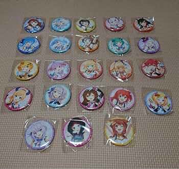 Amazon.co.jp: ホロライブ ノンストップストーリー 缶バッジ コンプ 23