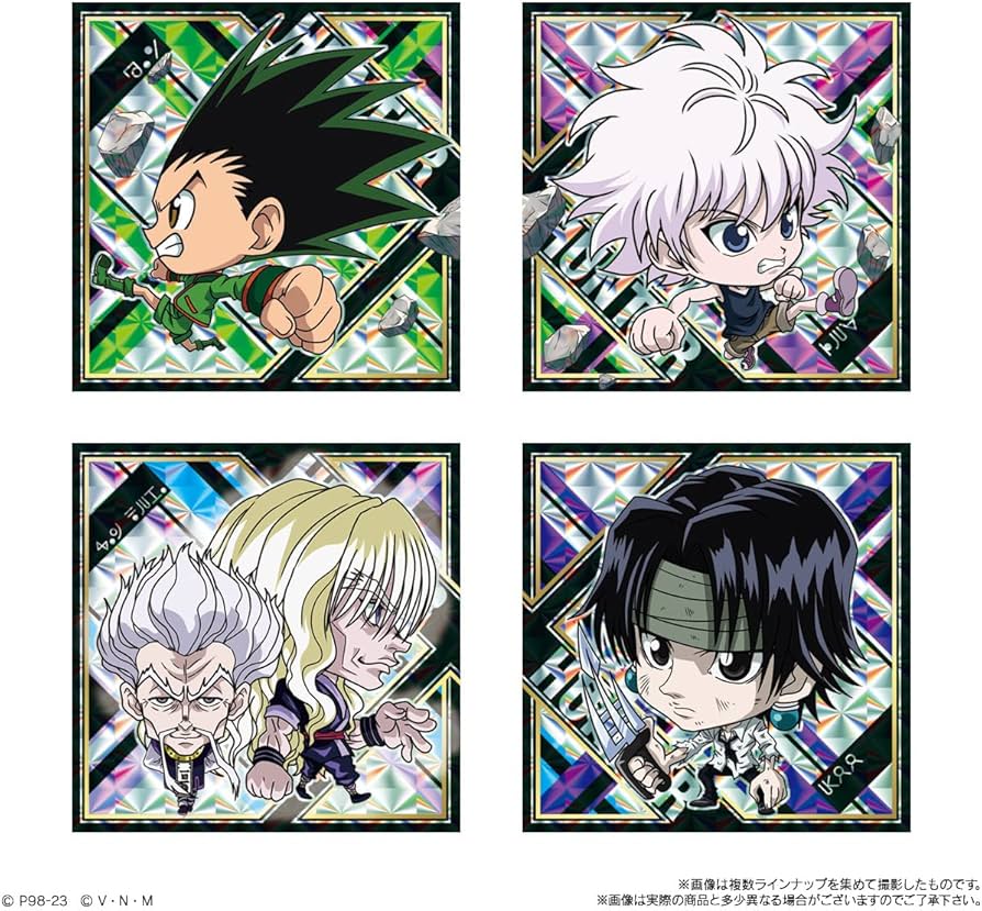 Amazon | にふぉるめーしょん HUNTER×HUNTER シール×ウエハースvol.4