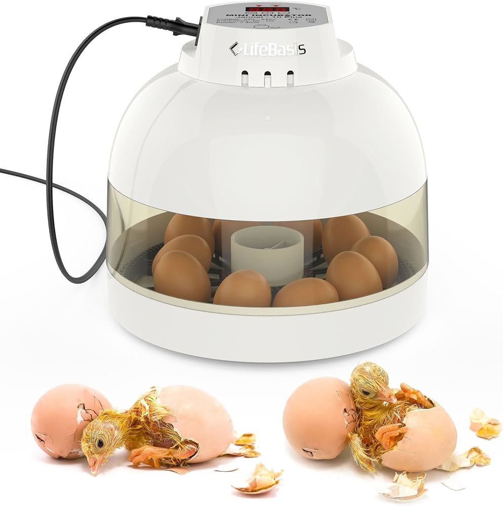 Amazon | LifeBasis自動孵卵器 インキュベーター 鳥類専用孵卵器 自動