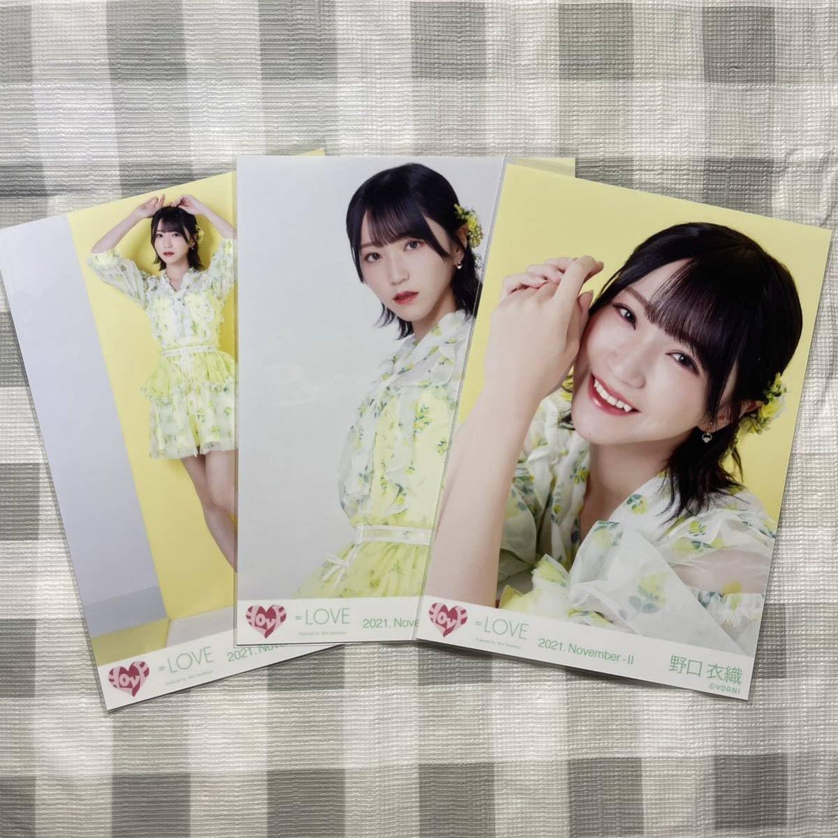 LOVE 野口衣織 生写真 コンプ まとめ売り 252枚 LOVE 野口衣織 生写真