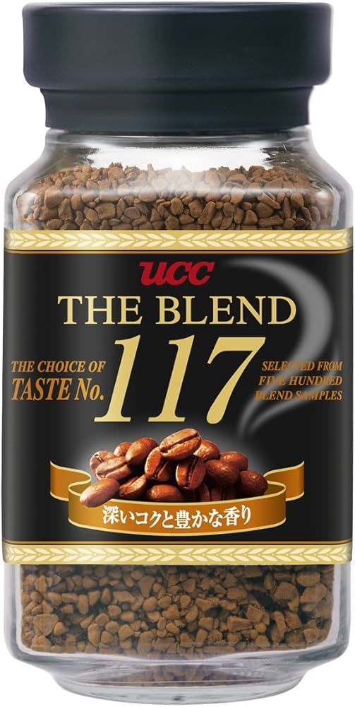 Amazon.com : UCC The Blend 117 Instant Coffee, Instant Black