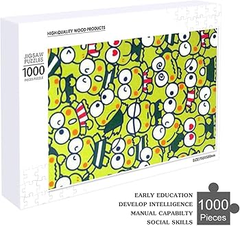 Amazon.co.jp: けろけろけろっぴ ジグソーパズル 500ピース 1000ピース