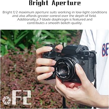 Amazon.co.jp: TTArtisan 25mm F2 レンズ マニュアルレンズ APS-C Fuji