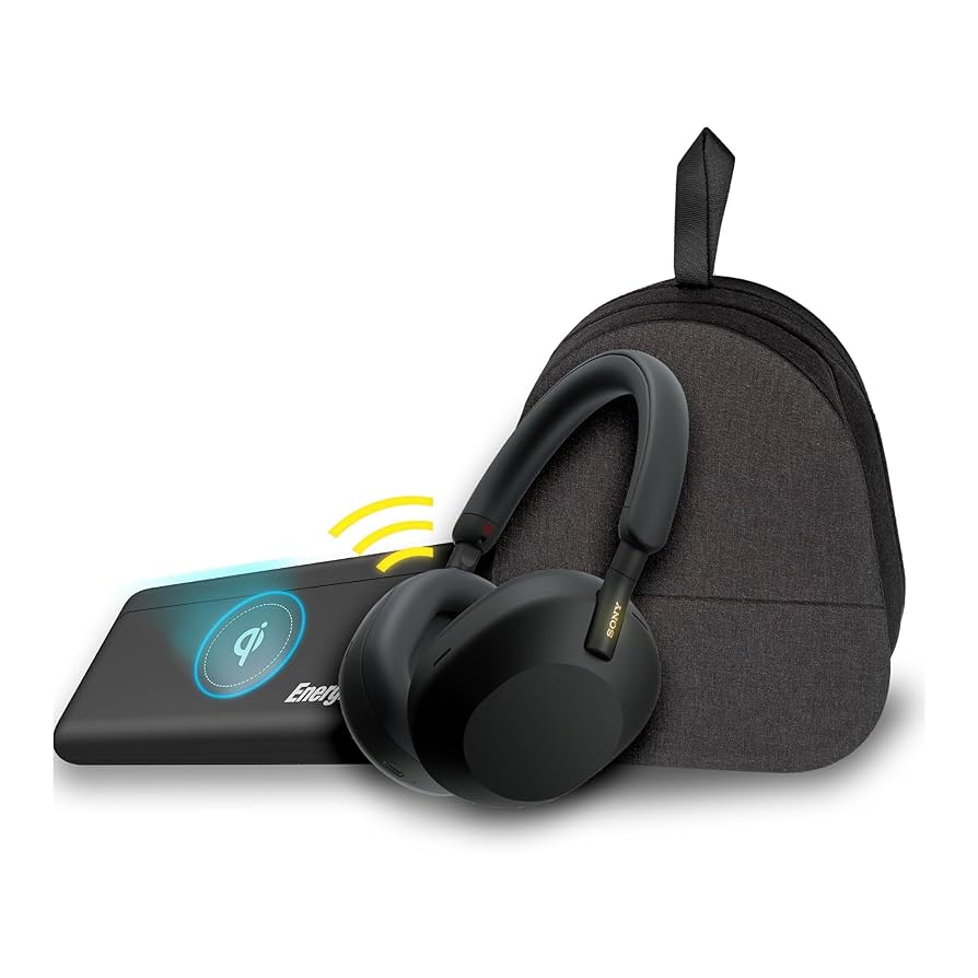 SONY WH-1000XM5 ワイヤレスヘッドホン ブラック スタンド付き SONY WH