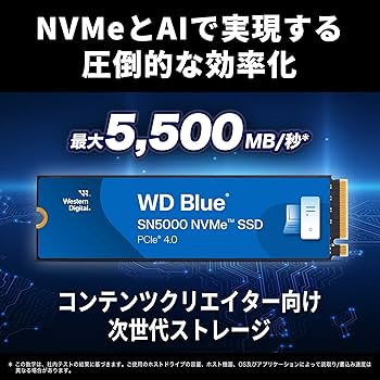 Amazon | Western Digital ウエスタンデジタル 内蔵SSD 1TB WD Blue