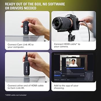 Amazon | Elgato Cam Link 4K [録画・配信用コンパクトHDMIキャプチャ