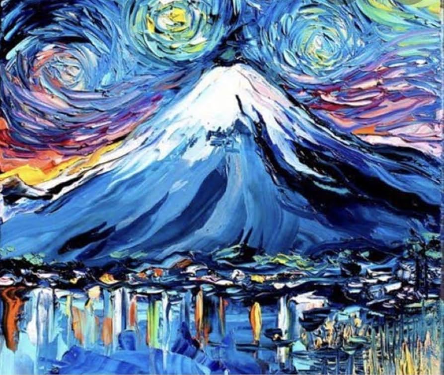 肉筆☆油絵☆F20『靴』ゴッホ/模写 肉筆☆油絵☆F20号『富士山1』