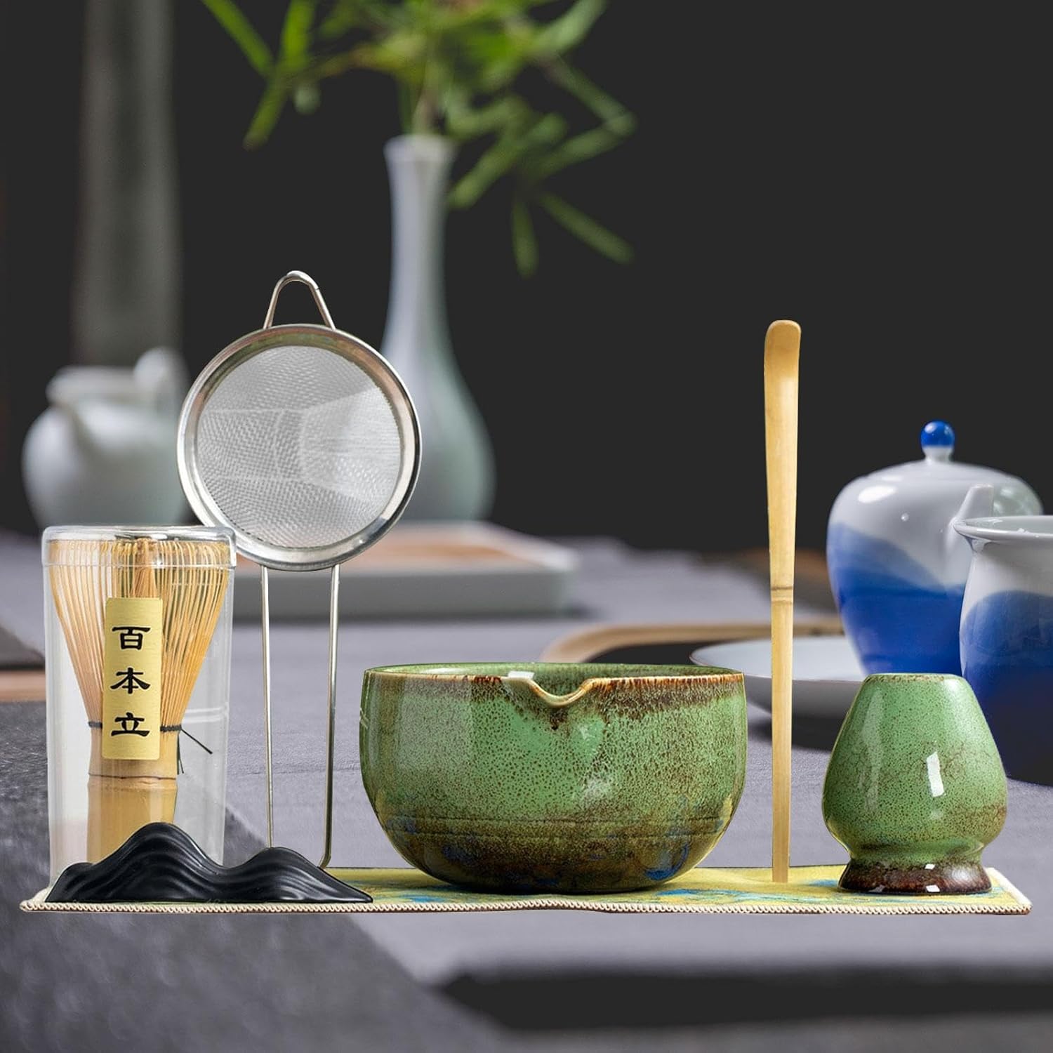 BJ031A 時代輪島塗秋乃草図金蒔絵あつもの椀吸物椀二客木製