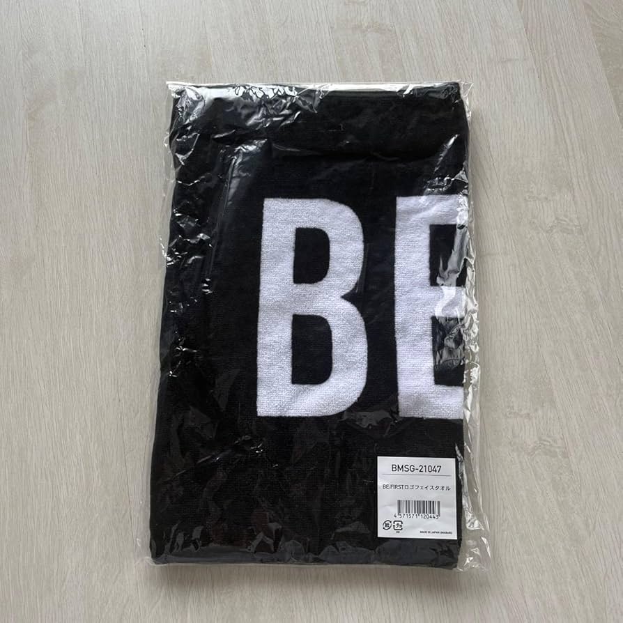 BE:FIRST 初期 ロゴタオル BMSG フェイスタオル Amazon｜BE:FIRST ビー