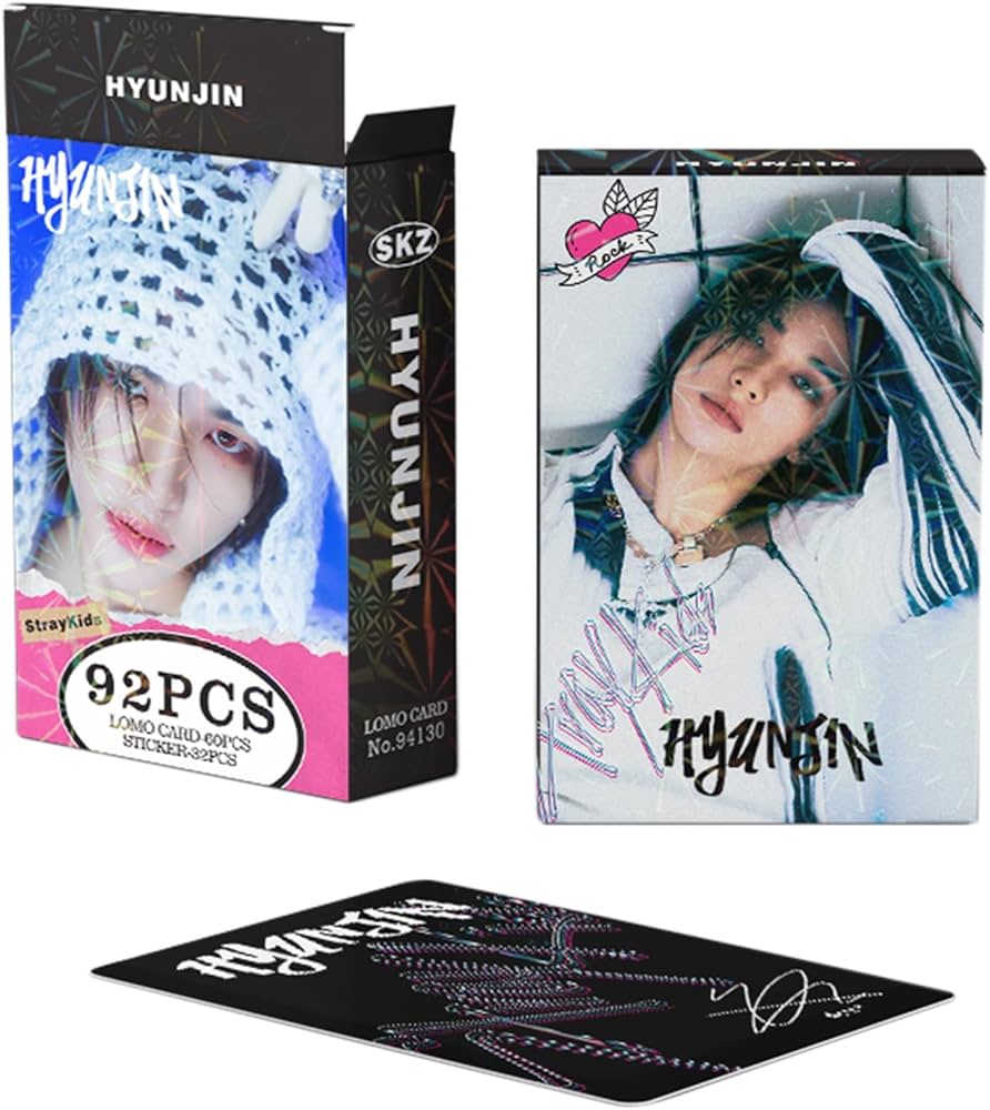 Amazon.com: KPOPBP Stray Kids Photocards 60 PCS SKZ Rock Star