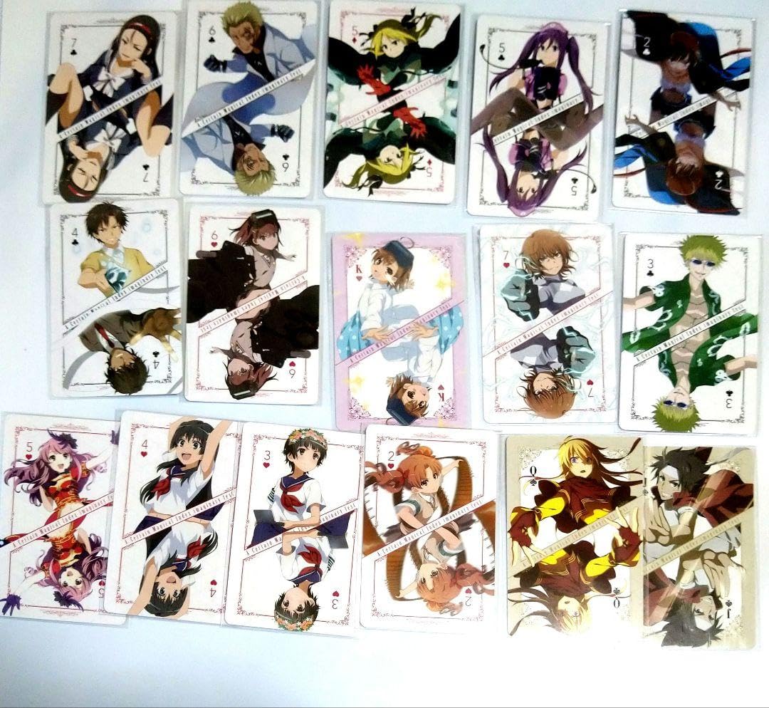 ②㊷ とある魔術の禁書目録 幻想収束 トランプ とある科学の超電磁砲