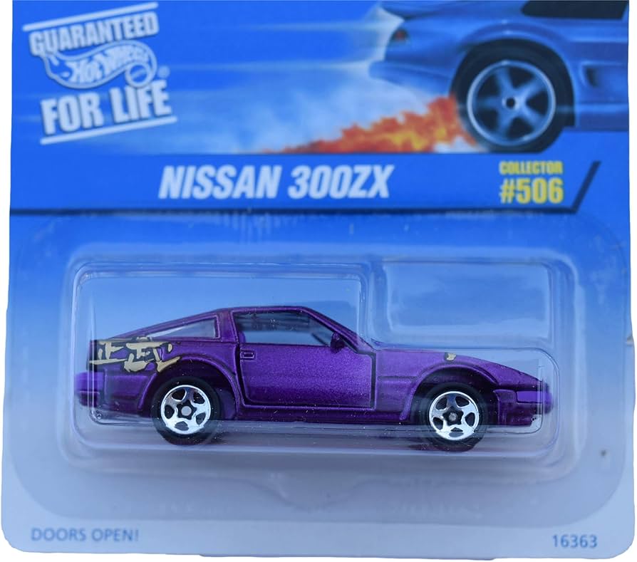 Amazon.com: Hot Wheels Nissan 300ZX #506 5spoke Wheels, Purple