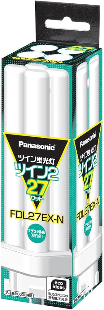 Amazon | パナソニック ツイン蛍光灯 27形 ツイン2 パルック色