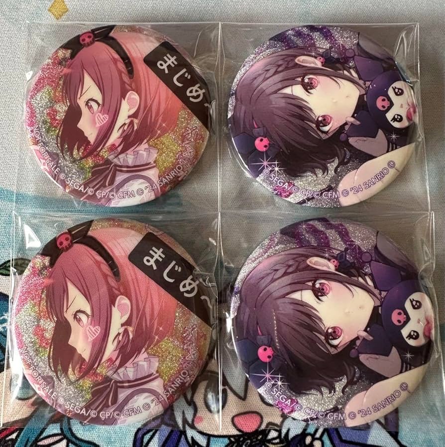 プロセカ 東雲絵名 グリッター缶バッジ カラパレ 最高 購入特典