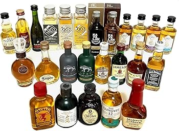Amazon.co.jp: ミニチュアボトル 50ml 24本セット : 食品・飲料・お酒