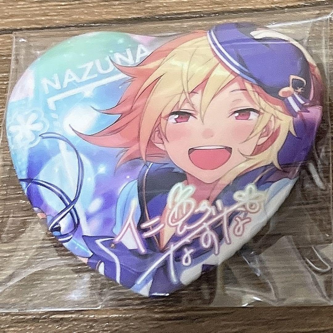 あんスタ 中国 願望缶バッジ ハート缶バッジ 仙石 忍 願望缶 ハート缶