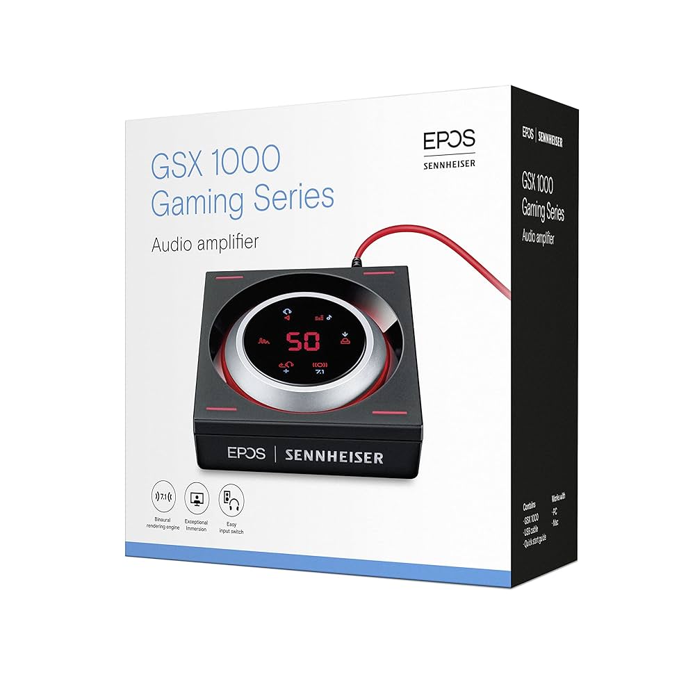 EPOS Sennheiser GSX1000 ゲーミング&PCオーディオアンプ 【公式通販】