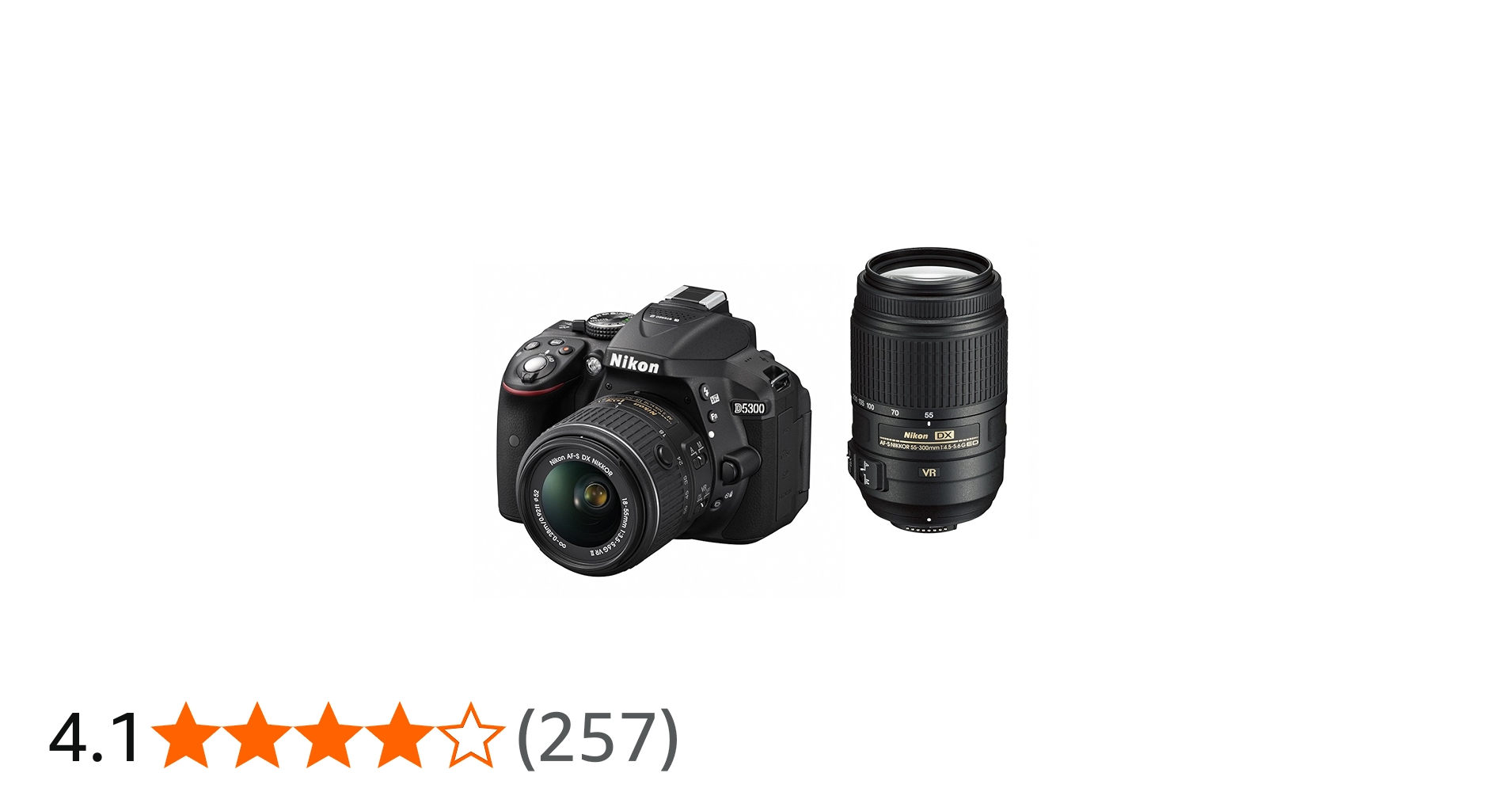 Amazon | Nikon デジタル一眼レフカメラ D5300 ダブルズームキット