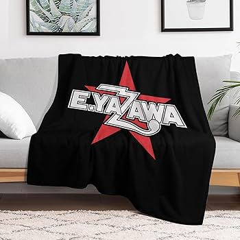 Amazon｜ブランケット 矢沢永吉 毛布 シングル フランネル 掛け毛布 お