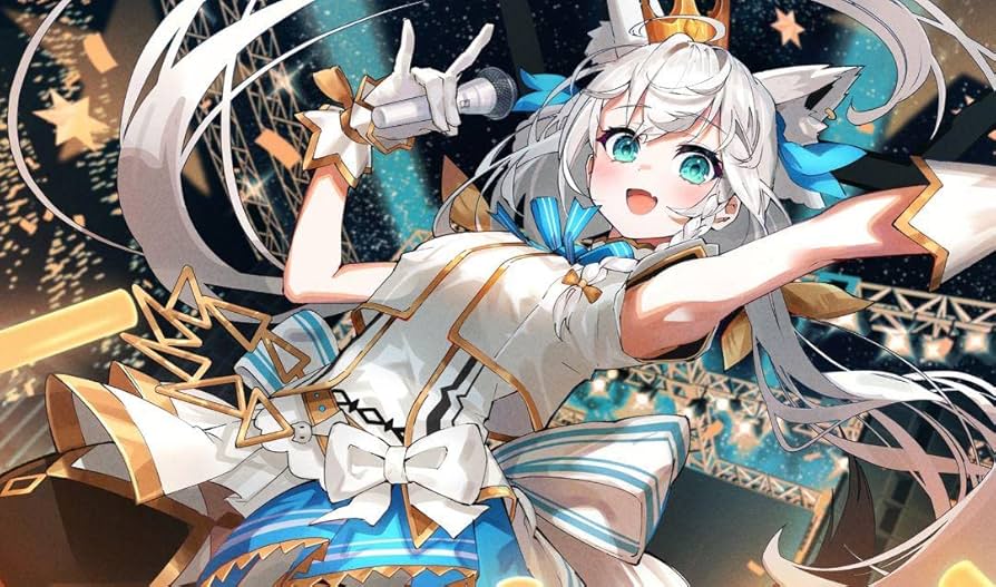 混沌の女神様 ホロライブ スリーブ プレイマット ミュシャ風 らでん