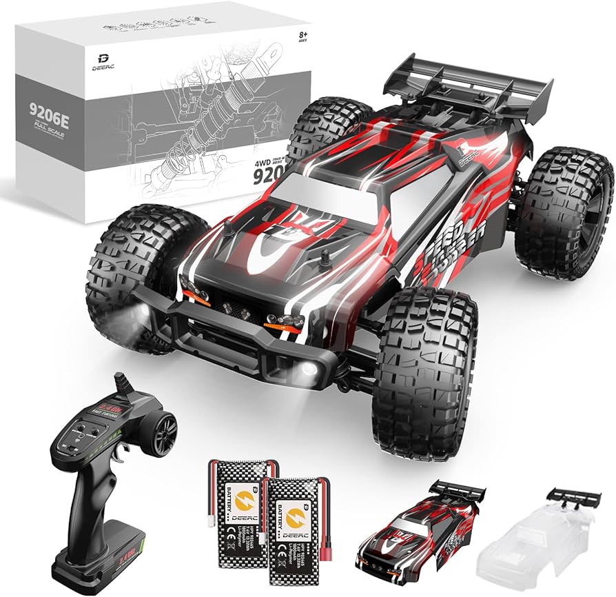 DEERC ラジコンカー オフロード 4WD こども向け 大人向け 高
