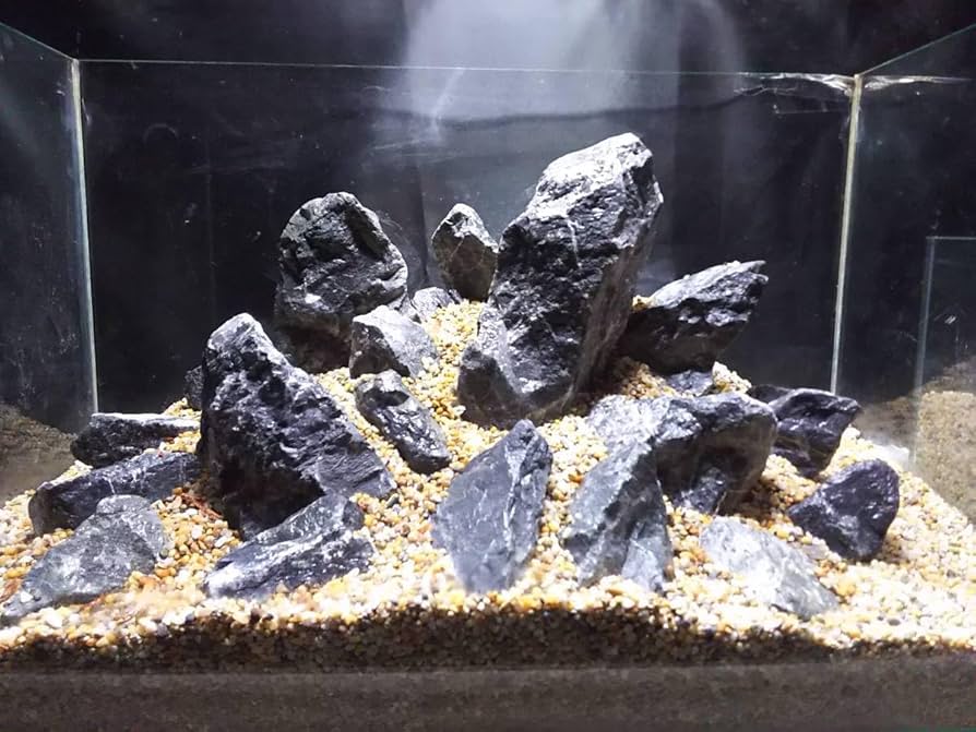 2[新品]ADA 龍王石6.5キロ☆水槽 レイアウト 清流石 青龍石 親石