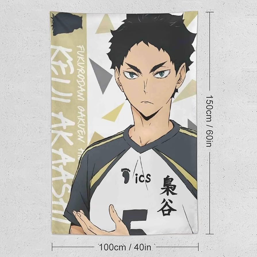 ハイキュー‼︎ BIGファブリックポスター 赤葦京治 ポートレート