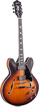 Amazon.co.jp: Grote Electric Guitar Matte Finish Simi Hollow Body