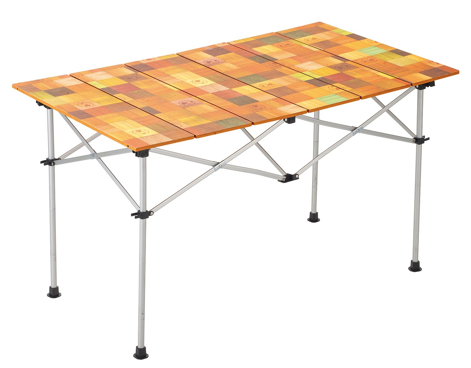 廃盤品】コールマン インディゴレーベル テーブル モザイクウッド 120