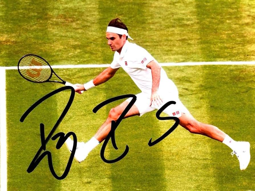 ロジャーフェデラー 直筆サイン カード NIKE ロジャーフェデラー 直筆