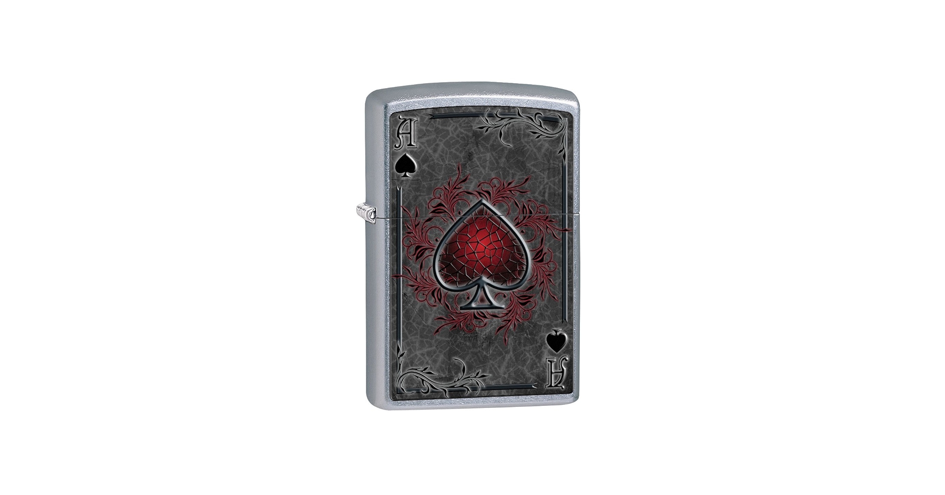 Amazon.com: Zippo Lighter: Ace of Spades - Street Chrome 79476