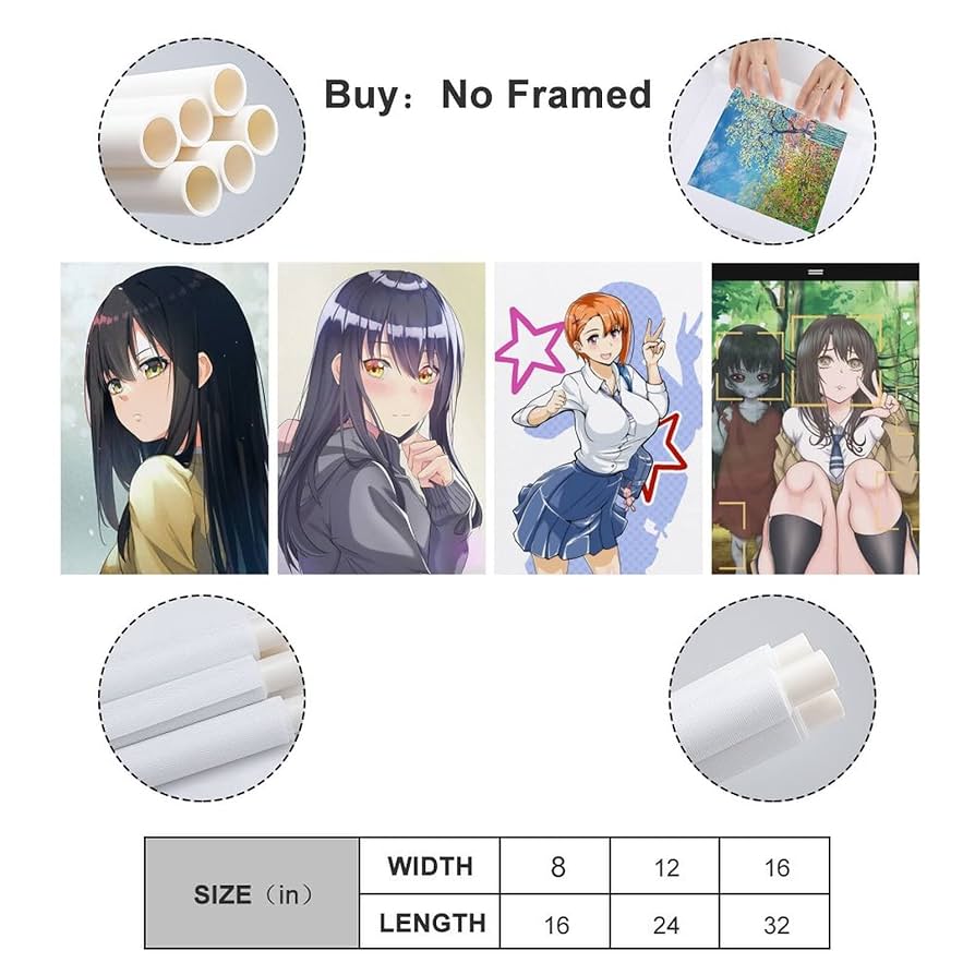 見える子ちゃん A4クリアポスター（ボード付き） 見える子ちゃん A4