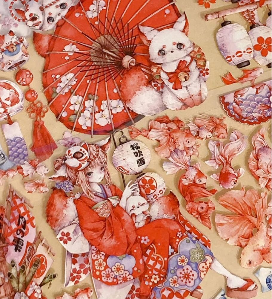 ✩再販✩J280＃培香(PET)Shine切り売り海外人物マステ女の子