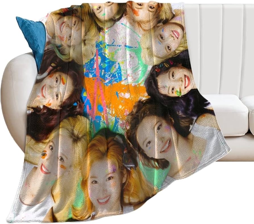 Amazon｜TWICE ブランケット ブランケット フランネル毛布 ふかふか