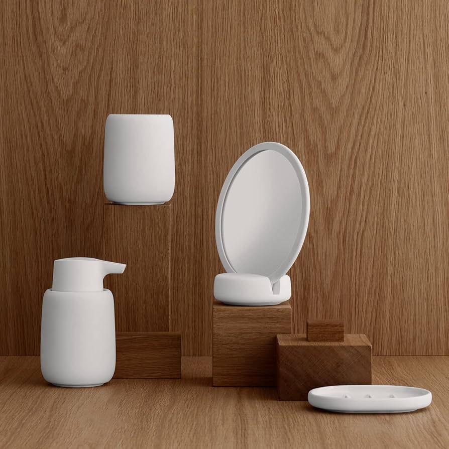 Amazon.com: blomus Sono Soap Dispenser 250 ml Ceramic Hand Soap