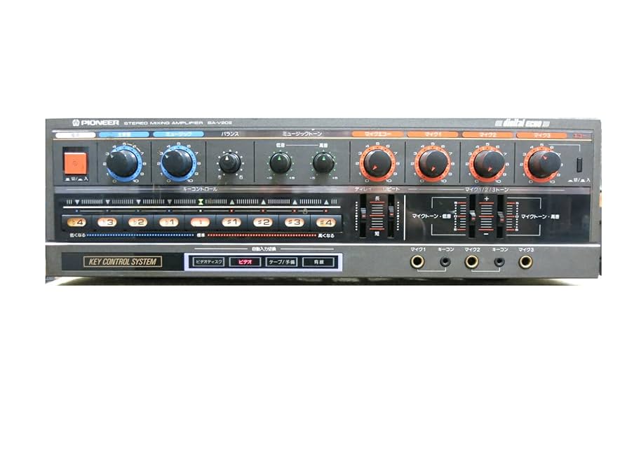 □ PIONEER パイオニア SA-V20II カラオケ ミキシングアンプ 取扱説明