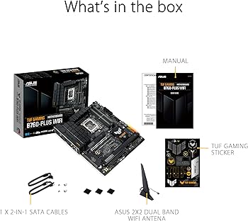 Amazon.com: ASUS TUF GAMING B760-PLUS WIFI Intel B760 LGA 1700 ATX