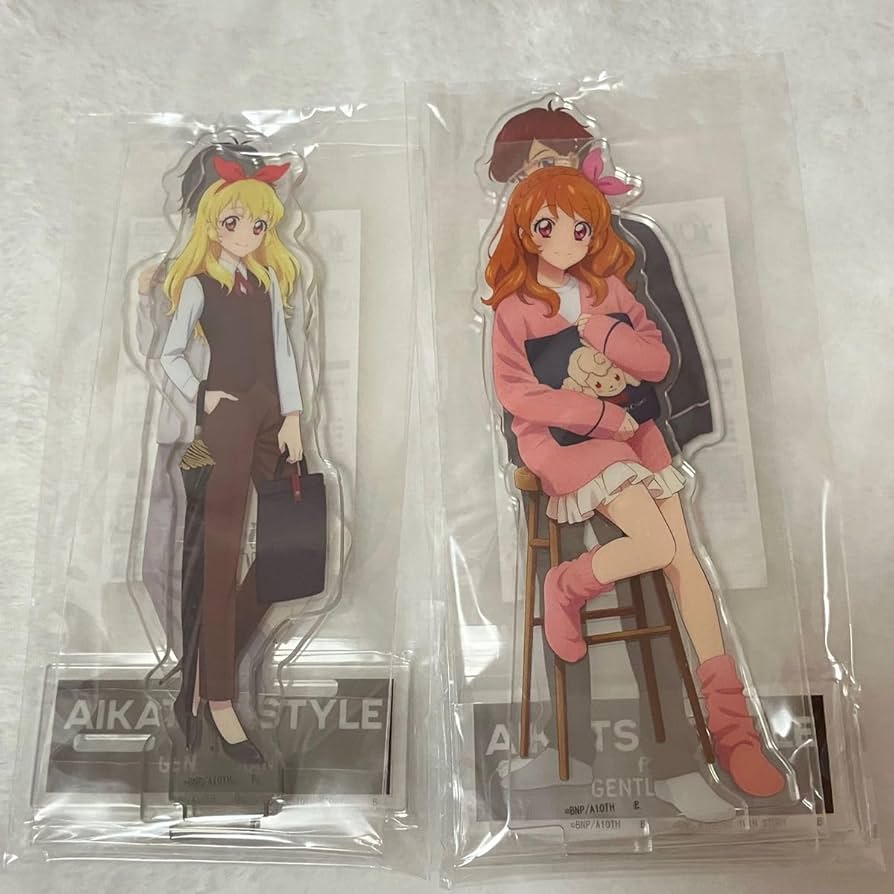 Amazon.co.jp: アイカツ アクリルスタンド 星宮いちご 大空あかり 涼川