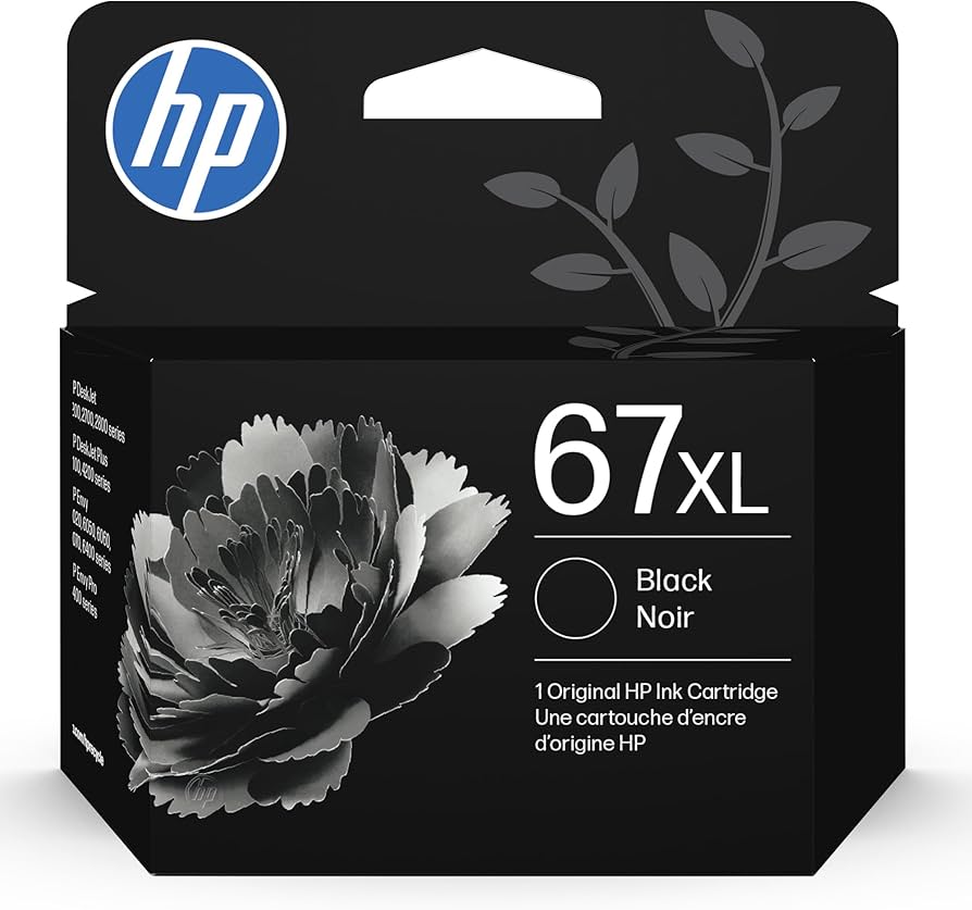 Amazon.co.jp: HP 67XL | インクカートリッジ | ブラック | 3YM57AN