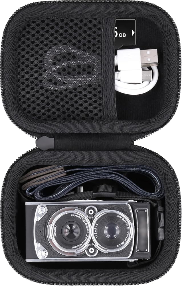 Amazon.co.jp: （ケースのみ）CHUZHAO ヴィンテージミニデジタルカメラ